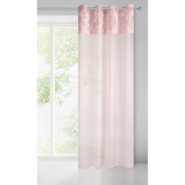 Vorhang MARIT rosa 140X250 cm ösen