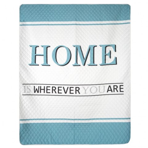 Denni Home whrerever you are 200x220 cm weiß blau