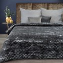 Elegante Tagesdecke Decke BLINK 3 schwarz 170x210 cm schwarz silber