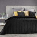 Tagesdecke Velours Samtdecke Gesteppt Steppdecke Klassische Decke SOFIA schwarz 230x260 cm schwarz