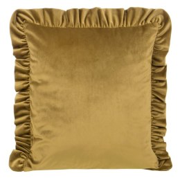 Kissenbezug Velvet Samt 25 A 45X45 honig Rüsche