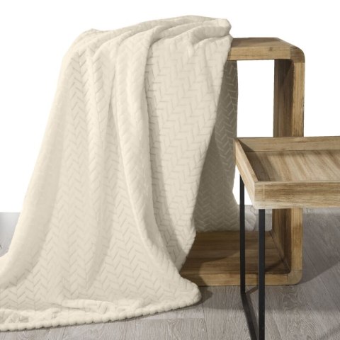 Wohndecke Kuscheldecke Decke MICROFASER Sofadecke Tagesdecke CINDY 220X200 beige