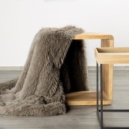 Flauschige Decke Wohndecke Kunstfell Überwurf Sofadecke Kniedecke Tifany 1 150X200 beige