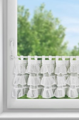 Gardine LILIA 1 weiß 45x150 Schlaufen