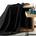 Sofadecke BOUCLE schwarz 150x200 cm schwarz