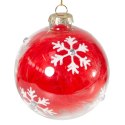 Christbaumschmuck Glas 115 8CM rot B