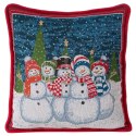 Kissenbezug xMAS Weihnachten 1 45x45 rot