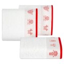 Weihnachten NOEL RE 01 50X90 (X6) weiß rot