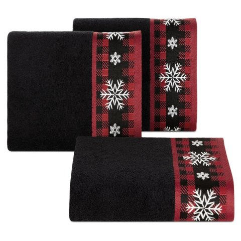 Weihnachten RUDOLF RE 02 50X90 (X6) schwarz rot