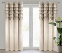 Vorhang AURA beige 140X250 Ösen