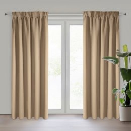 Vorhang BLACKOUT beige 135X270 Kräuselband