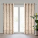 Vorhang CARMELA beige 140X250 Ösen