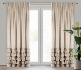 Vorhang DANI beige 140X270 Kräuselband