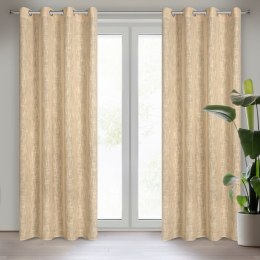 Vorhang LIREN beige 140X250 Ösen