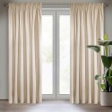 Vorhang RIA beige 140x270 Kräuselband