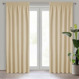 Vorhang RITA beige 140x270 Kräuselband