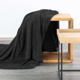 Dicke Wohndecke Kuscheldecke Sofadecke Tagesdecke Couchdecke Weiche Decke LORI schwarz 170x210 cm schwarz