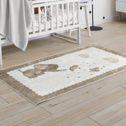 Teppich BABY1 D5 80x150 beige rosa