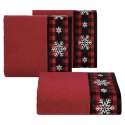 Weihnachten RUDOLF RE 01 70x140 (x3) rot CZA