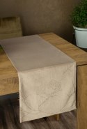 Tischdecke BLINK 13 beige 35x220 beige Velvet Samt