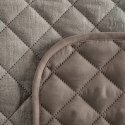 Elegante Tagesdecke Decke BLINK 3 beige 170x210 cm beige silber