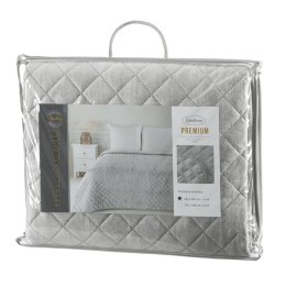 Elegante Tagesdecke Decke BLINK 3 silber 170x210 cm silber