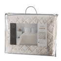 Elegante Tagesdecke Decke BLINK 4 weiß 170x210 cm weiß champagner