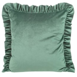 Kissenbezug Velvet Samt 25 E 45x45 minze Rüsche