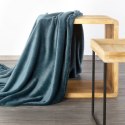 Wohndecke Kuscheldecke Decke MICROFASER Sofadecke Tagesdecke CINDY5 200x220 cm dunkelblau