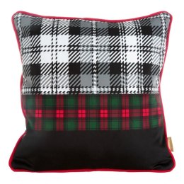 Weihnachten SANTA Kissenbezug 02 45x45 schwarz rot