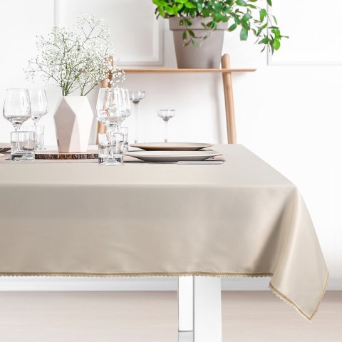 Tischdecke LACE creme SZAM 140x220 creme SZAM