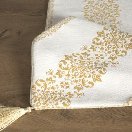 Tischdecke MAJORKA creme gold 30X120 creme gold