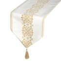 Tischdecke MAJORKA creme gold 30x180 creme gold