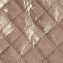 Steppdecke LUIZ 6 170x210 cm dunkelbeige gold