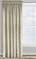 Samtvorhang Velours Vorhänge zum Wohnzimmer Prachtvoll Elegant beige 135x300 cm Kräuselband