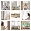 Samtvorhang Velours Vorhänge zum Wohnzimmer Prachtvoll Elegant beige 135x300 cm Kräuselband