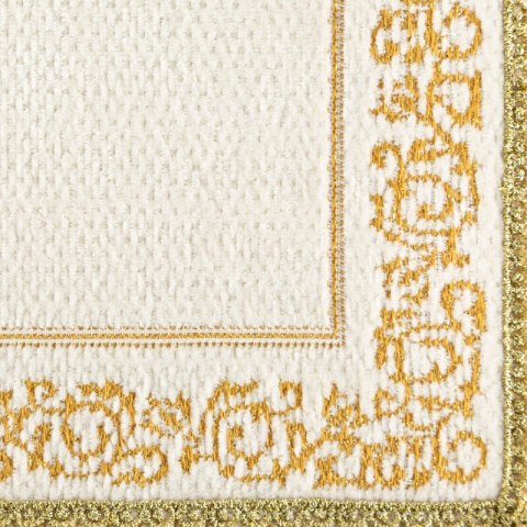 Tischset MAJORKA creme gold 38 RD creme gold (x4)