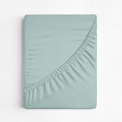 Einfarbiges Betttuch minze 100x200 30