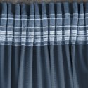 Samtvorhang Velours Vorhänge zum Wohnzimmer Prachtvoll Elegant blau 135x300 cm Kräuselband