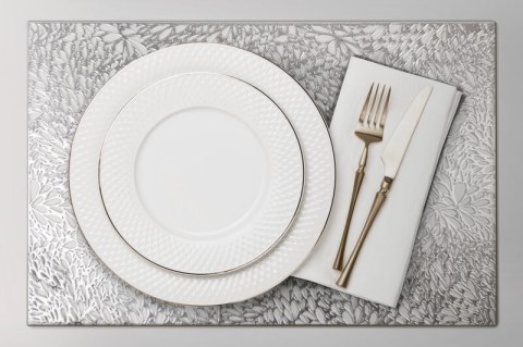 Tischset MELANIE silber 30x45 x6 SR