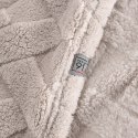 Wohndecke CARO, Design91, Karierte Kuscheldecke ideales Geschenk Weiche, warme Decke 150x200 cm beige