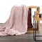 Wohndecke CARO, Design91, Karierte Kuscheldecke ideales Geschenk Weiche, warme Decke 150x200 cm rosa