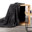 Wohndecke CARO, Design91, Karierte Kuscheldecke ideales Geschenk Weiche, warme Decke 170x210 cm stahl