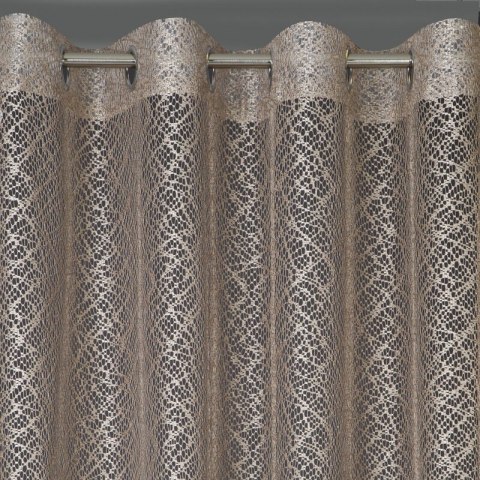 Gardine AMANDA beige 140x250 Ösen