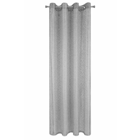 Gardine AMANDA silber 140x250 Ösen