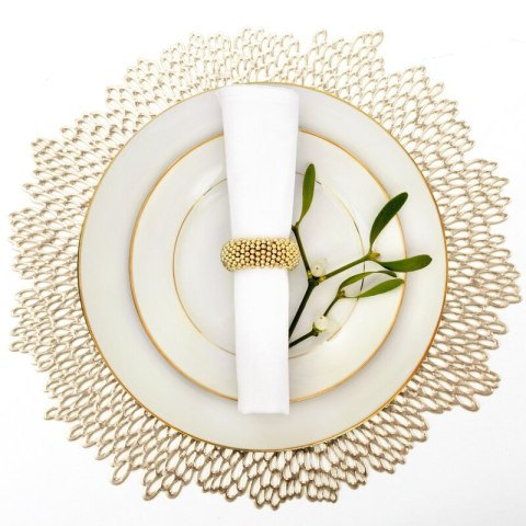 Tischset ELEN silber 38 RD x6 SR