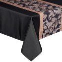Tischdecke ANITA 1 schwarz 140x300 33x300