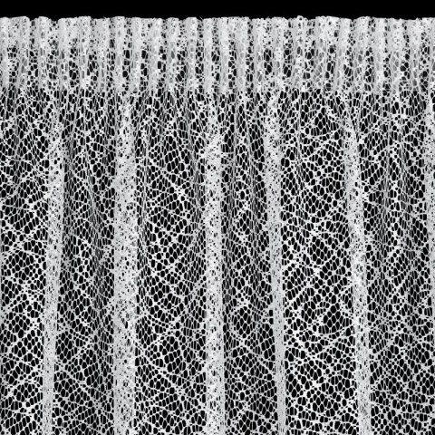 Gardine AMANDA weiß 140x270 Kräuselband