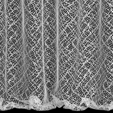 Gardine AMANDA weiß 140x270 Kräuselband