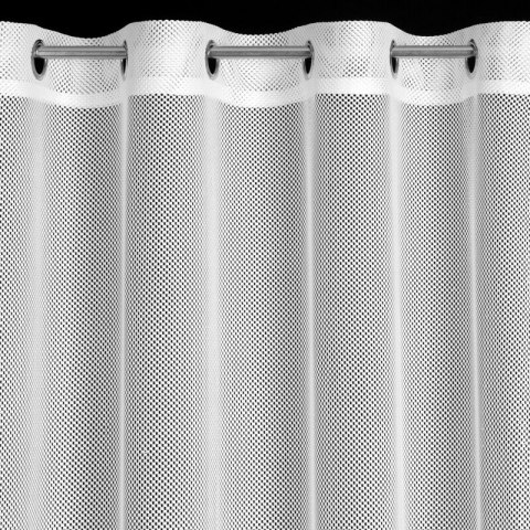 Gardine MEGI weiß 140x250 Ösen